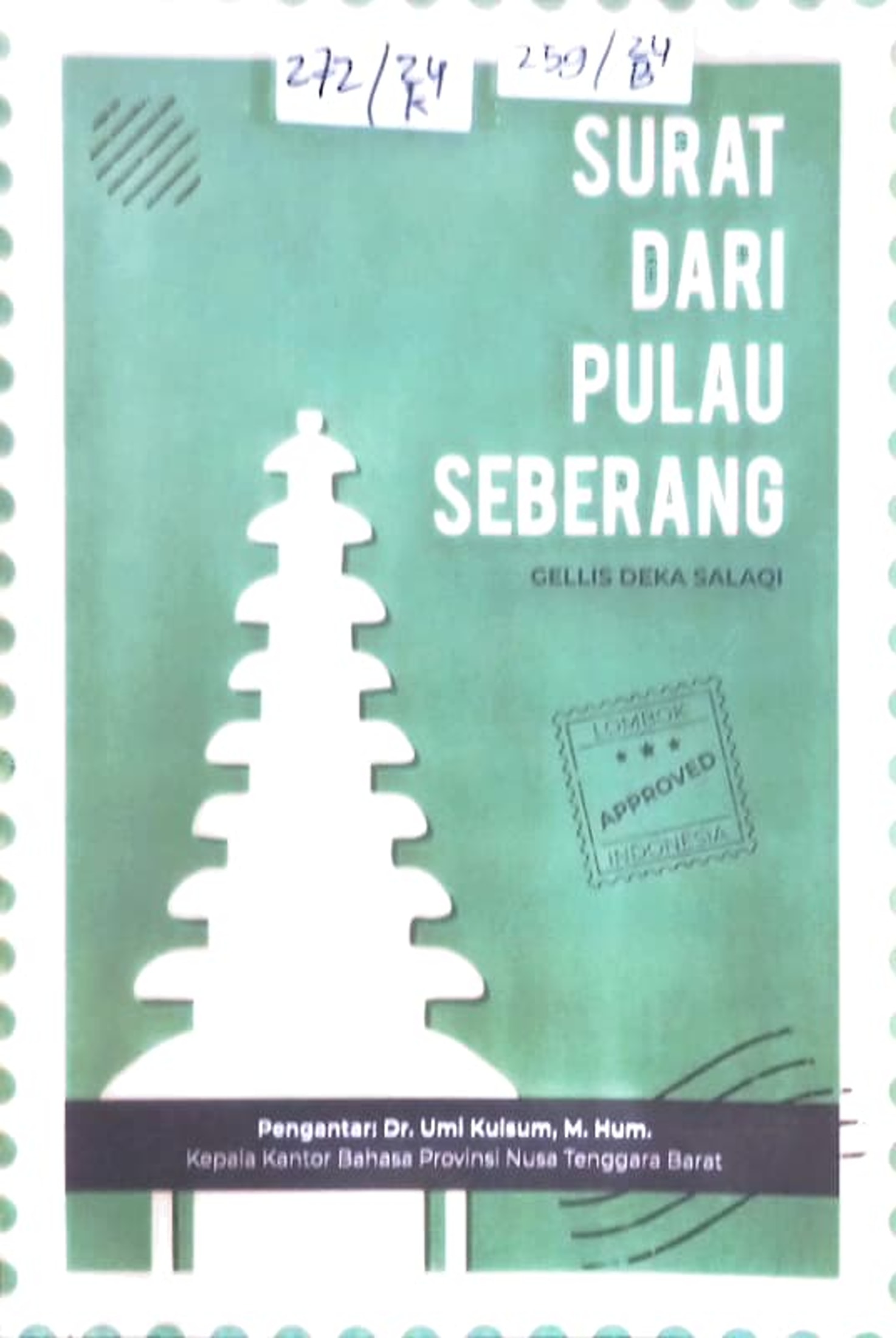 Cover Surat dari Pulau Seberang / Gellis Deka Salaqi