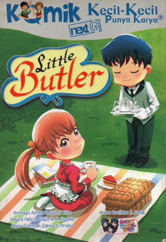 Cover Next G :  little butler / Anindya Azhra Palupi, dkk. ; penyunting, Rony Amdani