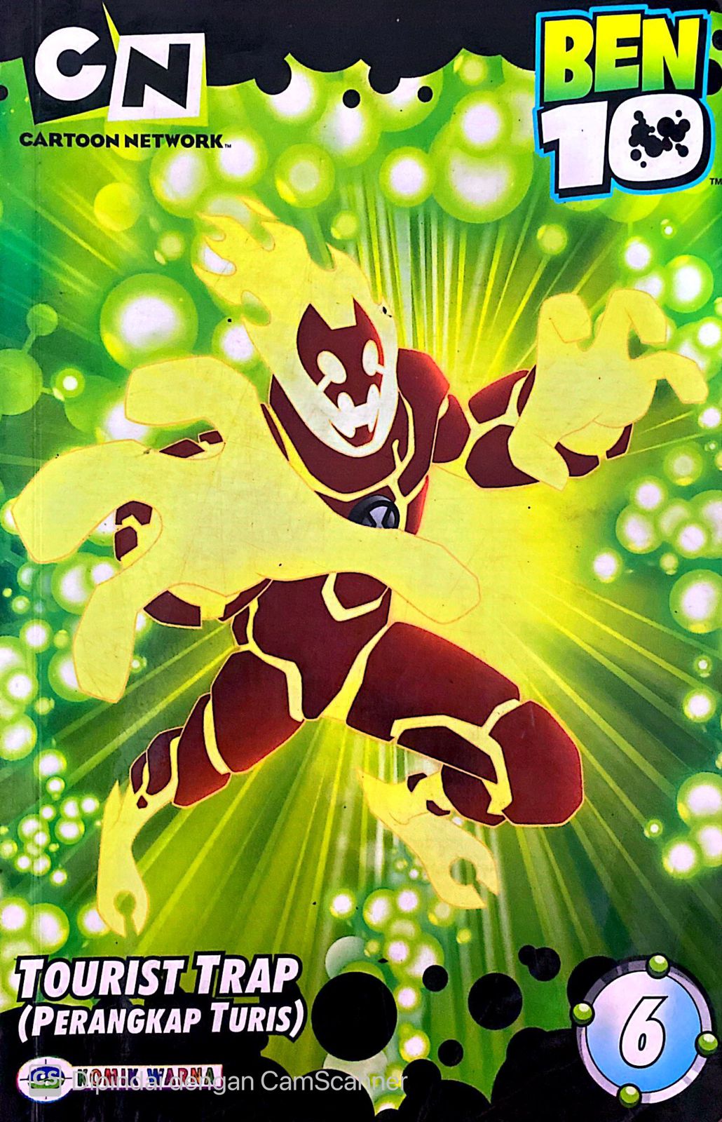 Cover Ben 10 :  tourist trap