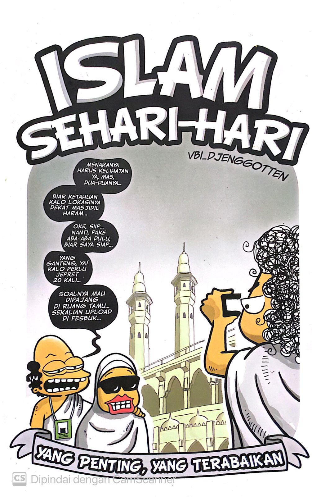 Cover Islam sehari-hari :  yang penting, yang terabaikan / vbi_djenggotten; penyunting, Firdaus Agung