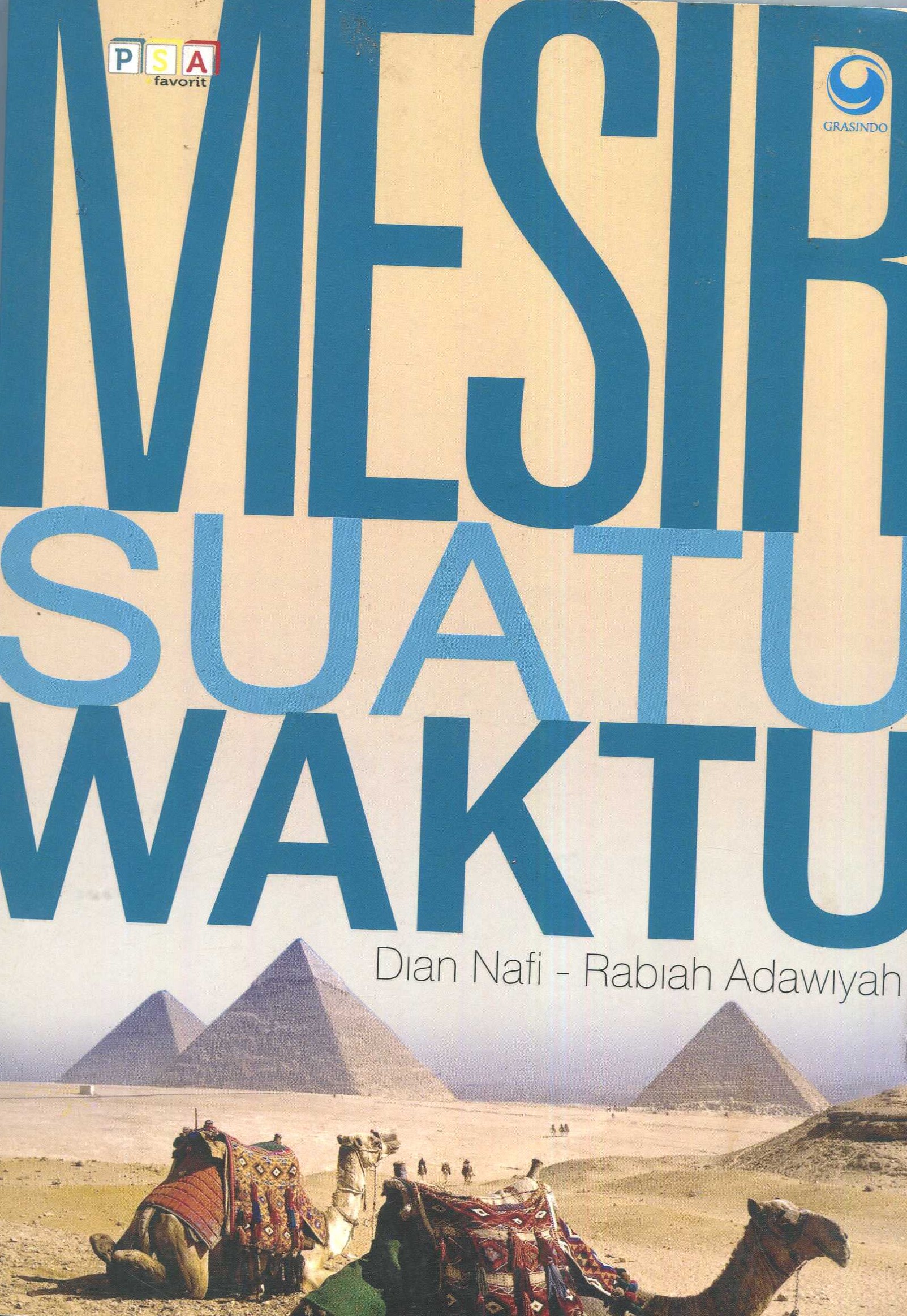 Cover Mesir suatu waktu / Dian Nafi, Rabiah Adawiyah