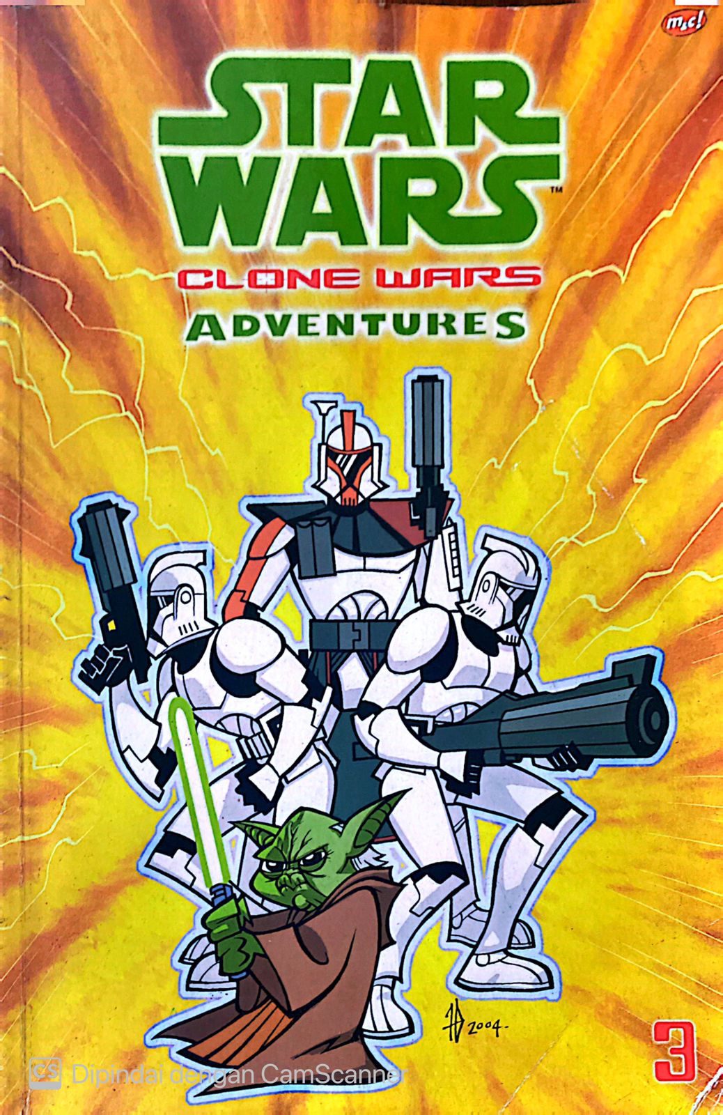 Cover Star wars :  clone wars adventures