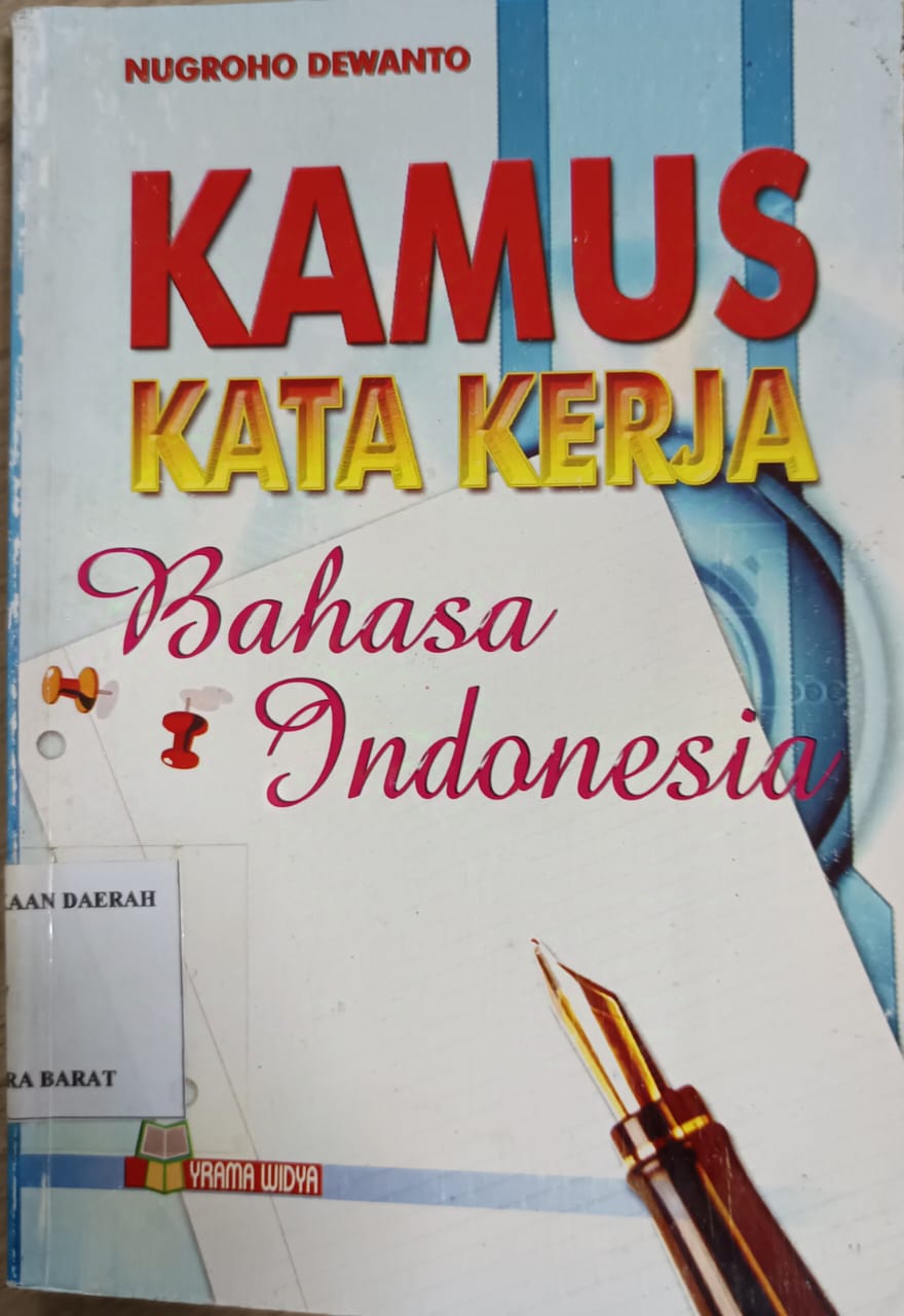 Cover Kamus kata kerja Bahasa Indonesia / Nugroho Dewanto