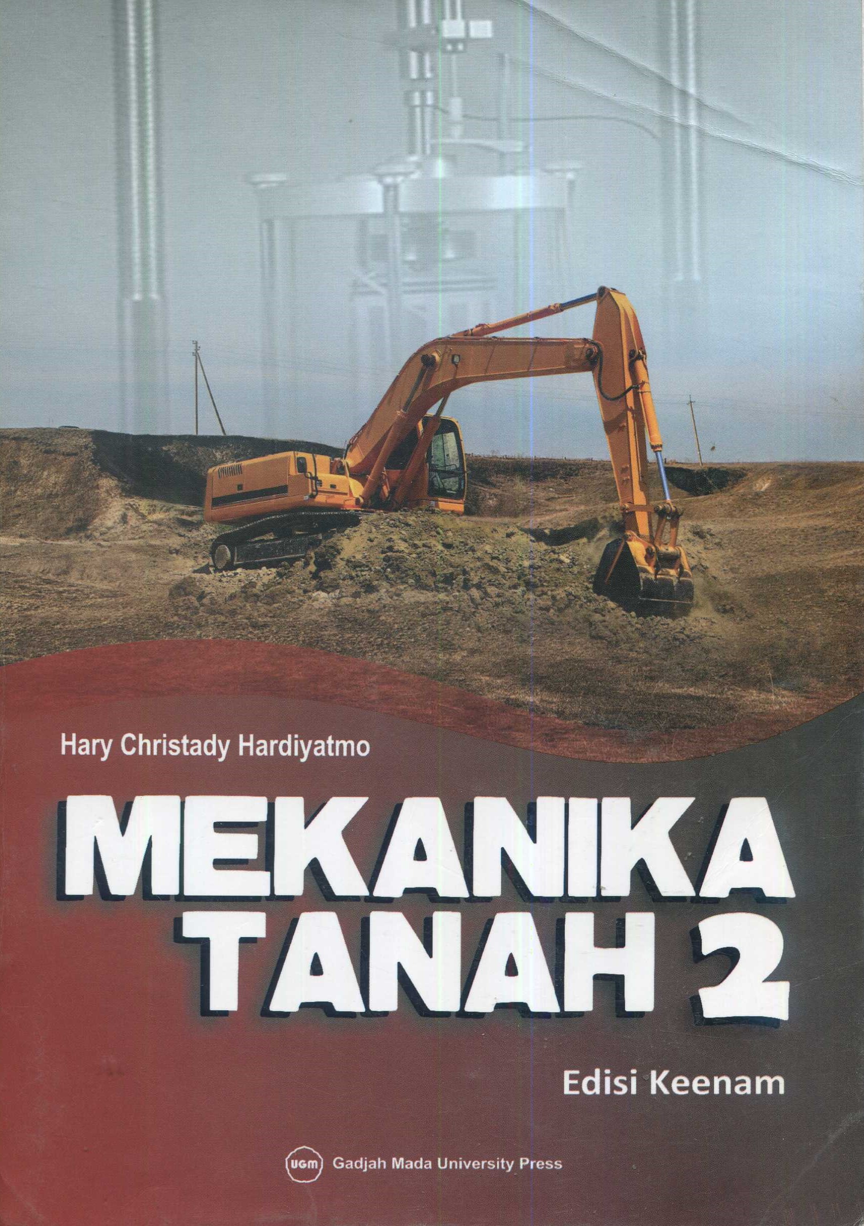 Cover Mekanika tanah 2 / Hary Christady Hardiyatmo