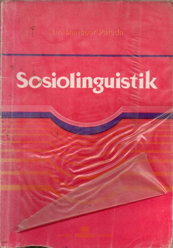 Cover Sosiolinguistik / Mansoer Pateda