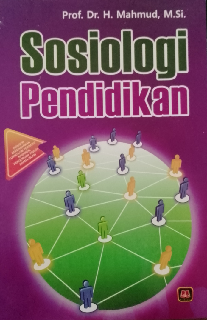 Cover Sosiologi pendidikan / Mahmud; edior, Beni Ahmad Saebani