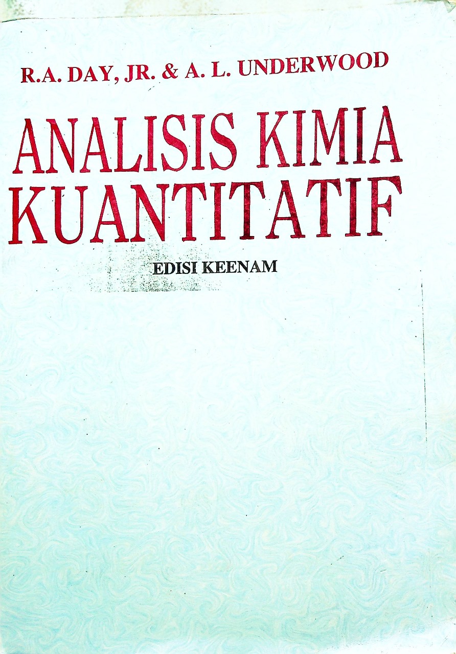 Cover Analilis kima kuantitatif / Day, R.A, Underwood, A.L; alih bahasa. Iis Sopyan; editor, Hilarius Wibi