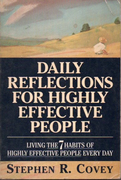Cover Daily reflections for highly effective people / Stephen R. Covey