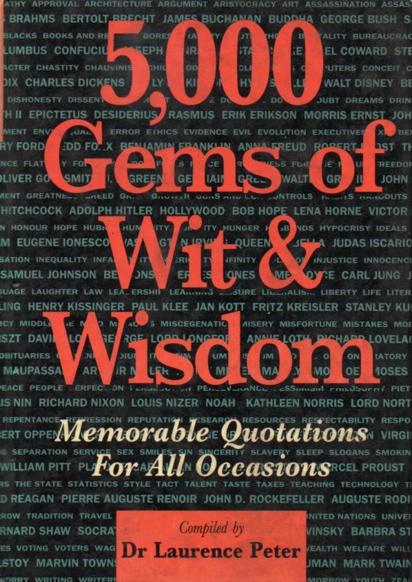 Cover 5.000 gems of wit & wisdom / Laurence Peter
