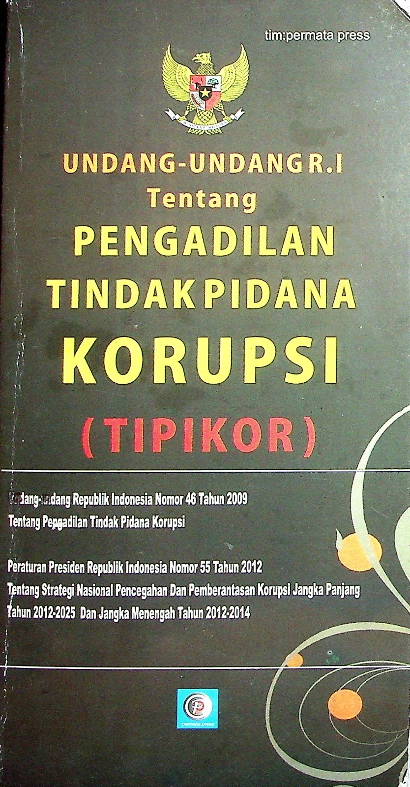 Cover Undang-Undang Pengadilan Tindak Pidana Korupsi (TIPIKOR)