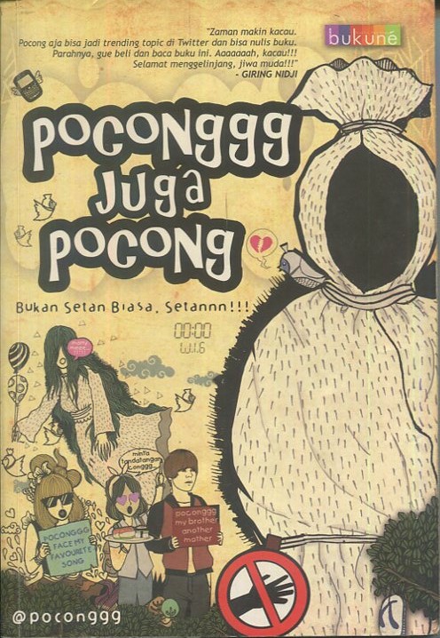 Cover Poconggg juga pocong / Editor, @anSyafrani