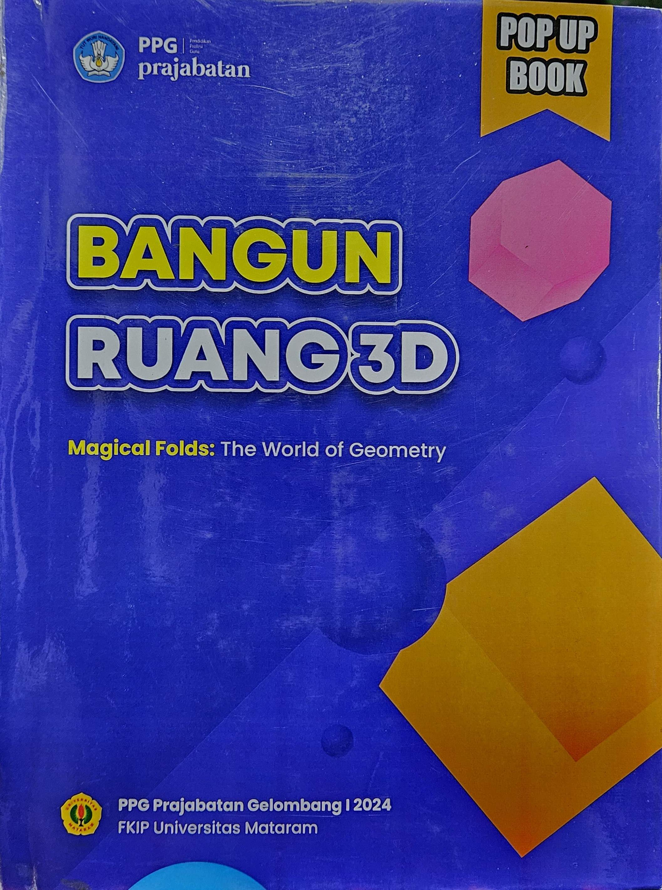 Cover Bangun ruang 3d / PPG Prajabatan Gelombang I