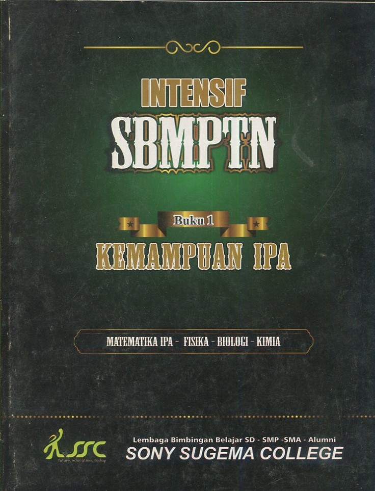 Cover Program intensif SBMPTN'14 :  Buku 1