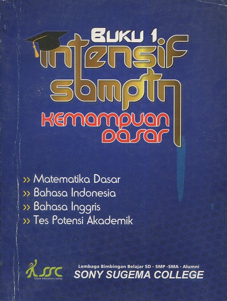 Cover Program intensif SBMPTN'15 Buku 1 :  Kemampuan dasar