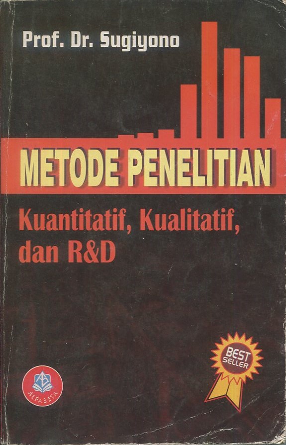 Cover Metode penelitian, kuantitatif, kualitatif, dan R&D / Prof. Dr. Sugiyono