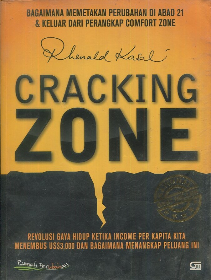 Cover Cracking zone / Prof. Rhenald Kasali, Ph.D