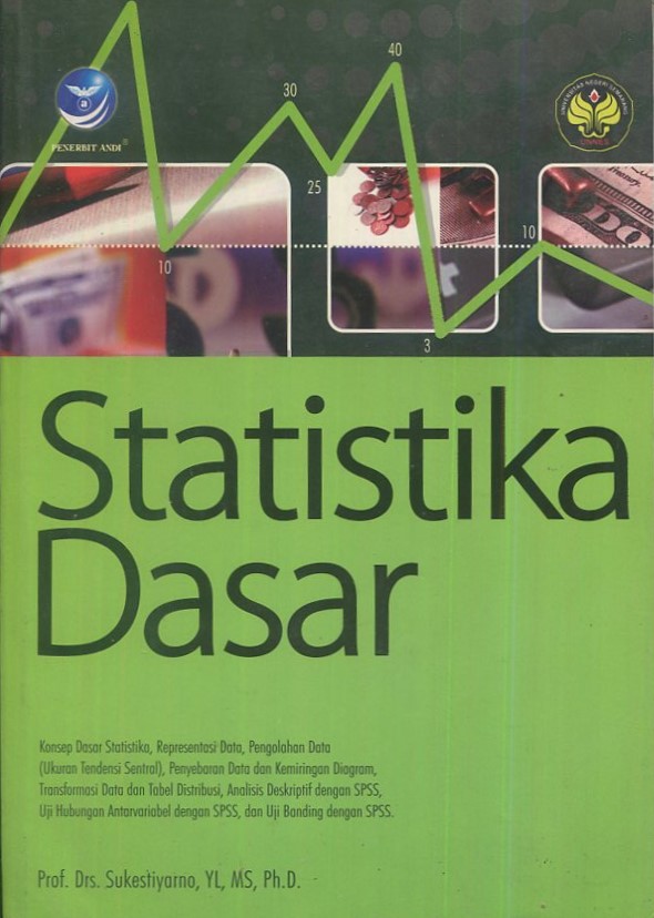 Cover Statistika dasar / Sukestiyarno; editor, Arie Pramesta