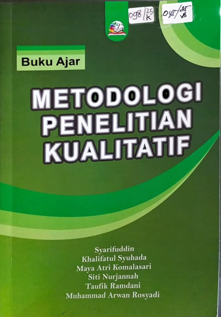 Cover Buku Ajar Metodologi Penelitian Kualitatif