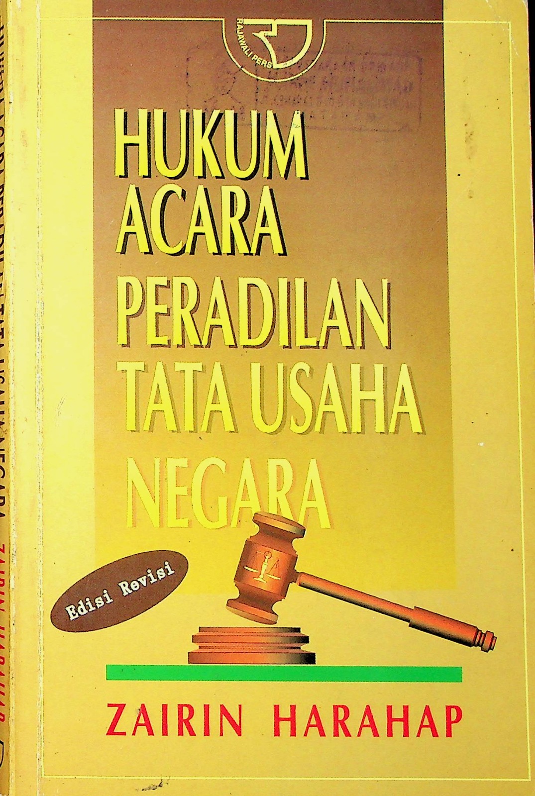Cover Hukum acara peradilan tata usaha negara / Zairin Harahap