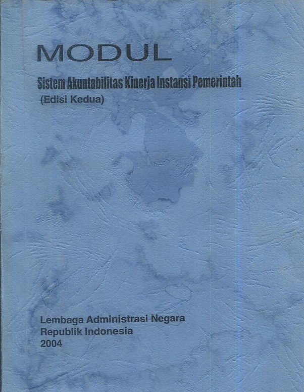 Cover Modul Sistem Akuntabilitas Kinerja Instansi Pemerintah