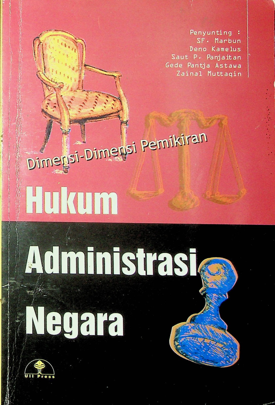 Cover Hukum administrasi negara :  dimensi-dimensi pemikiran
