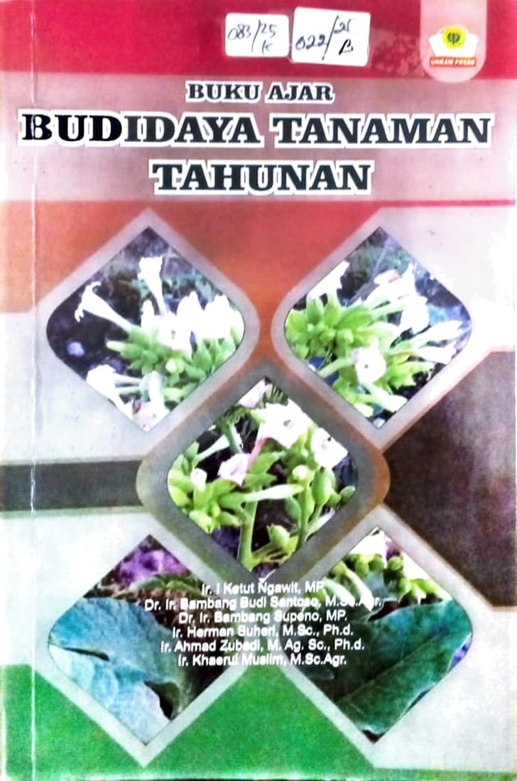 Cover Buku Ajar Budidaya Tanaman Tahunan