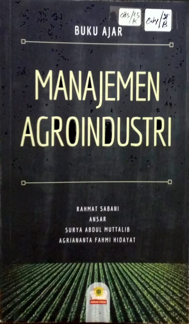 Cover Buku Ajar Manajemen Agroindustri