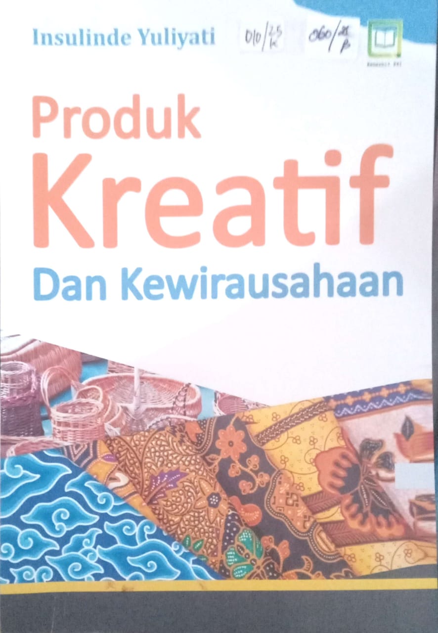 Cover Produk kreatif dan Kewirausahaan / Insulinde Yaliyati