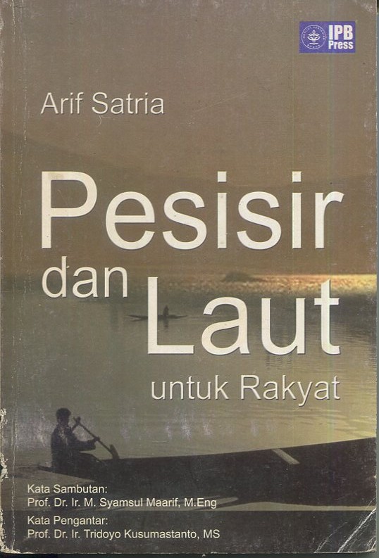 Cover Pesisir dan Laut untuk Rakyat / Arif Satria