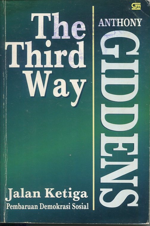 Cover Jalan Ketiga Pembaruan Demokrasi Sosial / Anthony Giddens