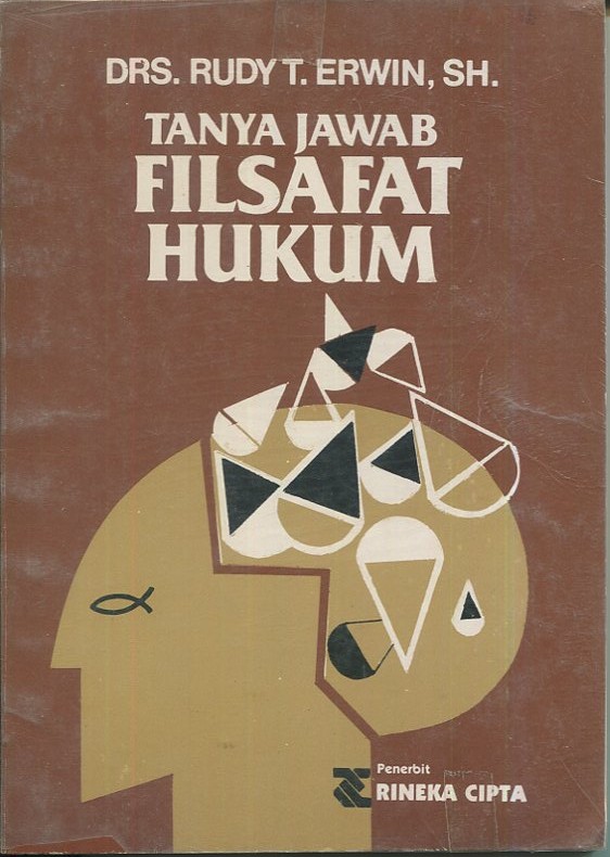 Cover Filsafat hukum / Drs. Rudy T. Erwin, SH