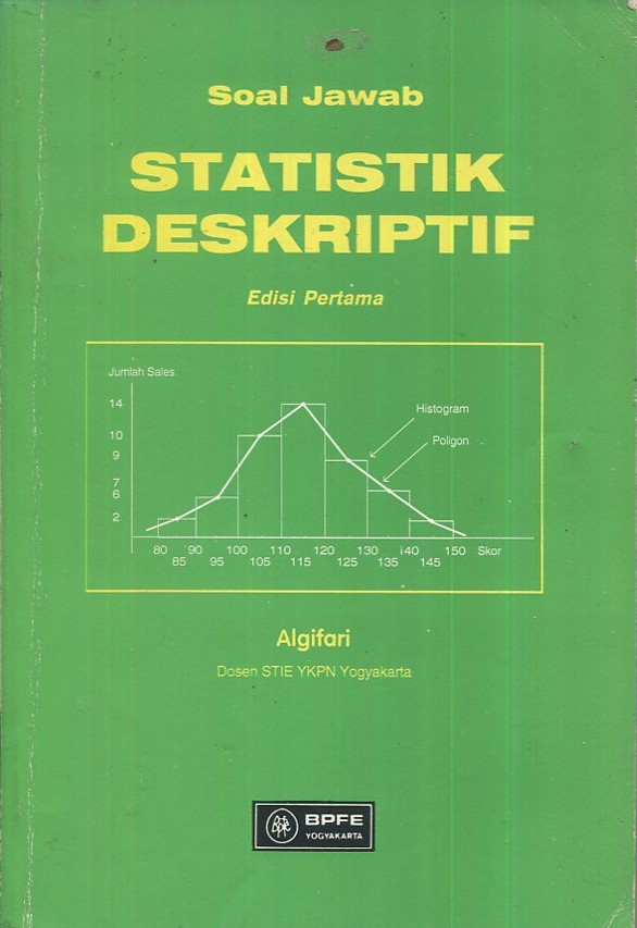 Cover Soal jawab Statistik Deskriptif / Algifari