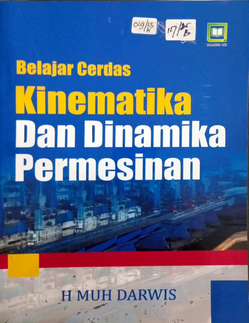 Cover Belajar Cerdas Kinematika dan Dinamika Permesinan