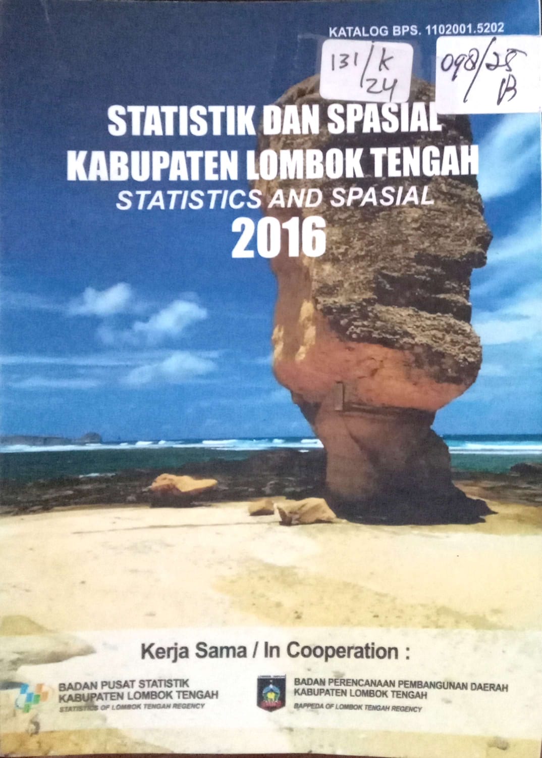 Cover Statistik dan spasial Kabupaten Lombok Tengah (Statistics and Spasial) 2016 / Badan Pusat Statistik Kabupaten Lombok Tengah