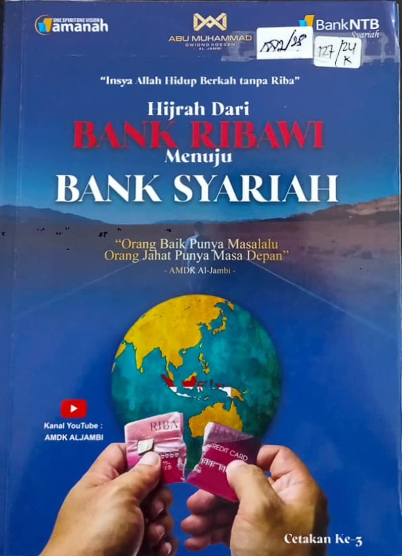 Cover Hijrah dari Bank Ribawi Menuju Bank Syariah :  Insya Allah Hidup Berkah tanpa Riba