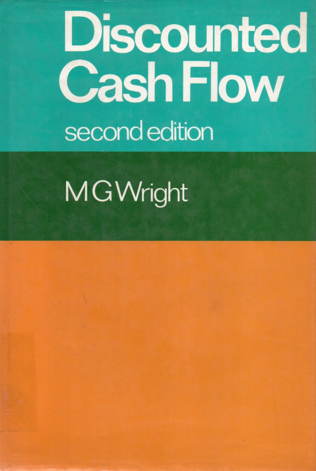 Cover Discounted cash flow :  second edition / M. G. Wright