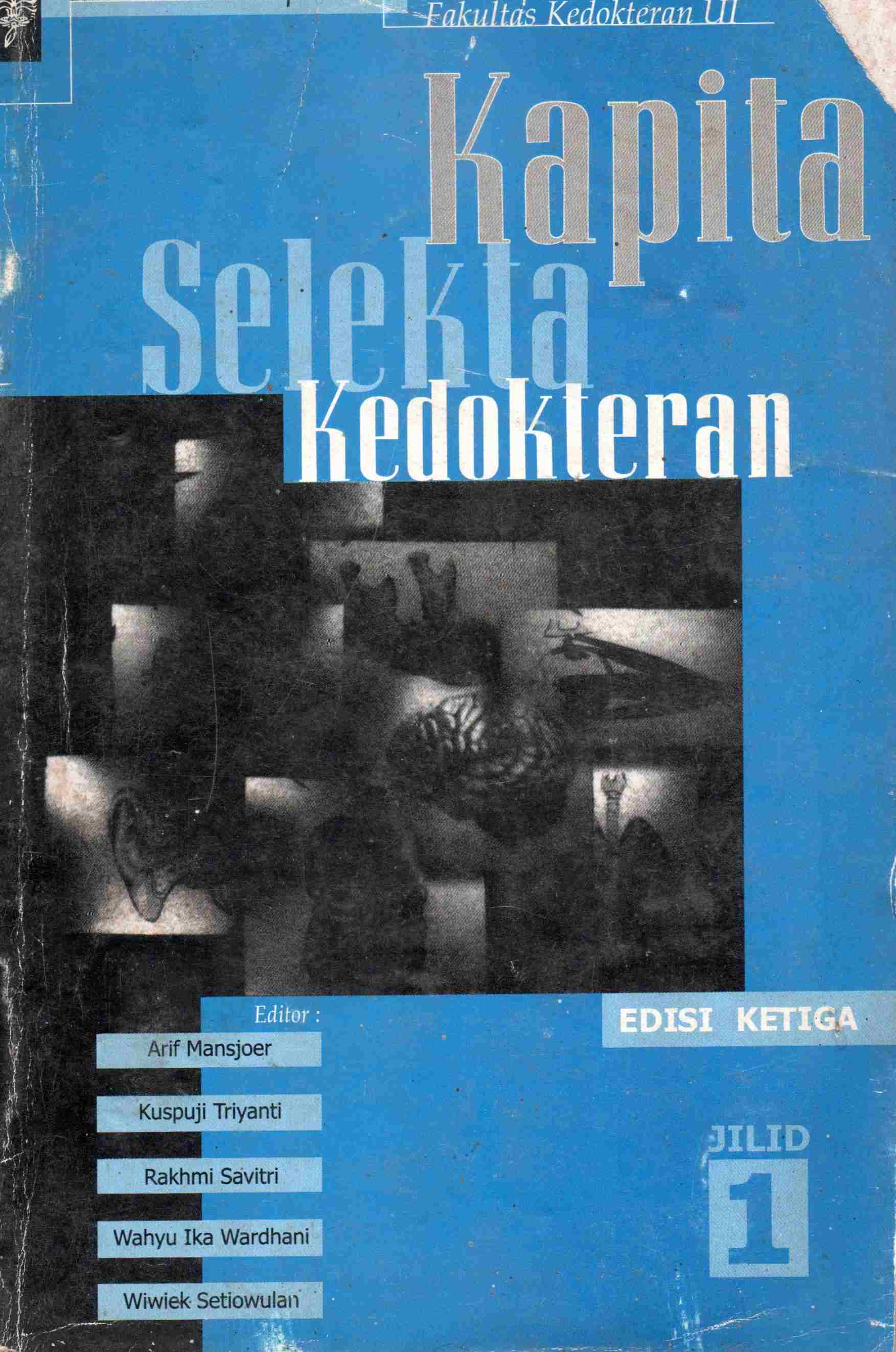 Cover Kapita selekta kedokteran jilid pertama