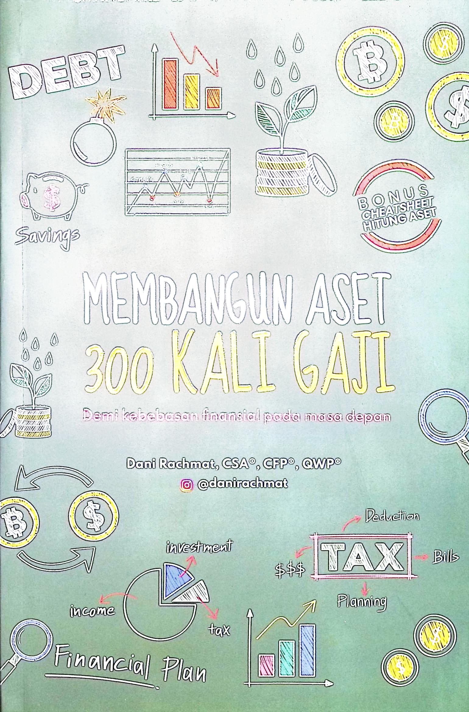 Cover Membangun aset 300x gaji / Dani Rachmat, CSA, CFP ,QWP; penyunting, Tinton Dwi Putera