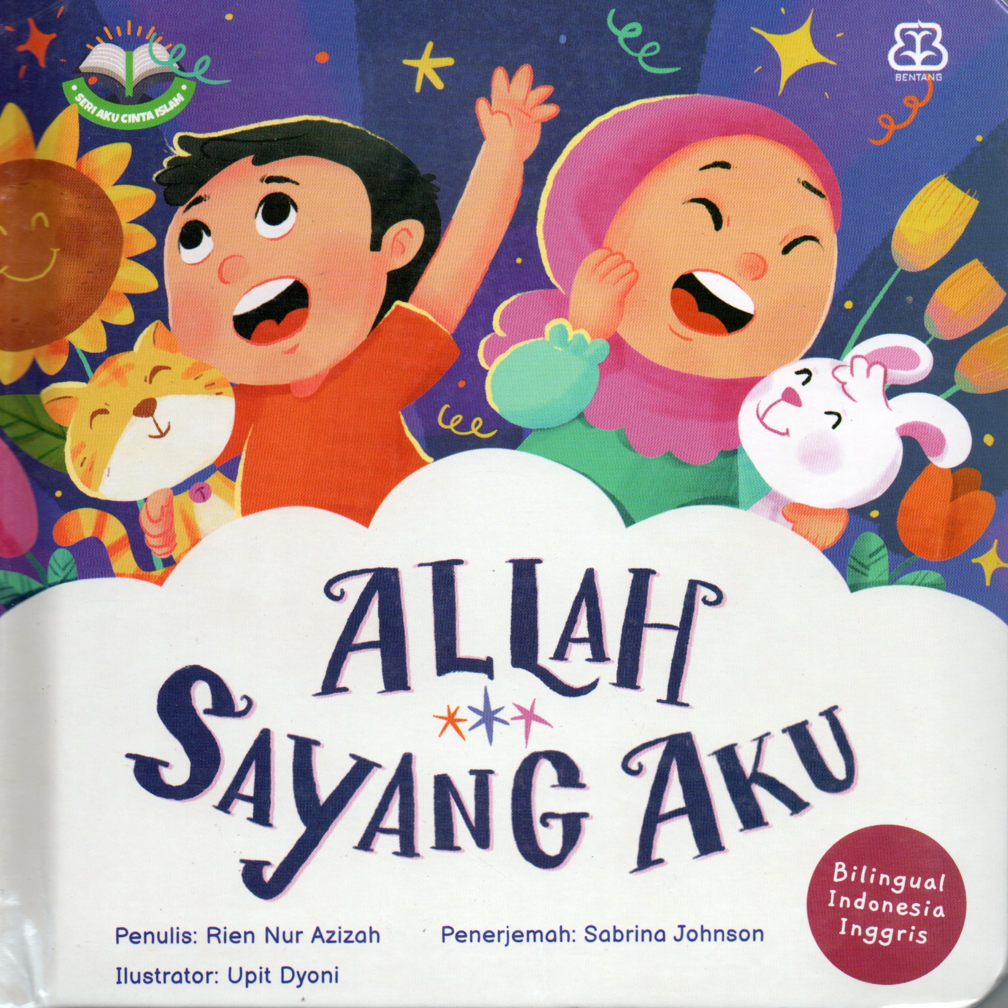 Cover Allah sayang aku / Rien Nur Azizah