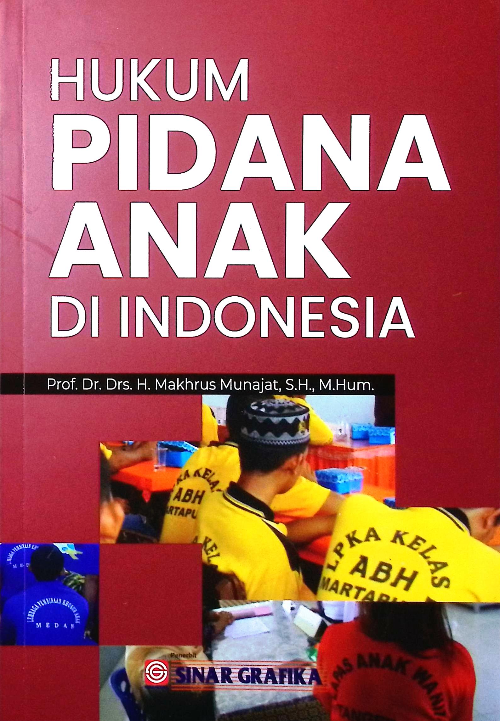 Cover Hukum pidana anak di indonesia / Prof.Dr.Drs.H.Makhrus Munajat, S.H. M.Hum.; editor, Kurniawan Ahmad, Amirah Ulinnuha