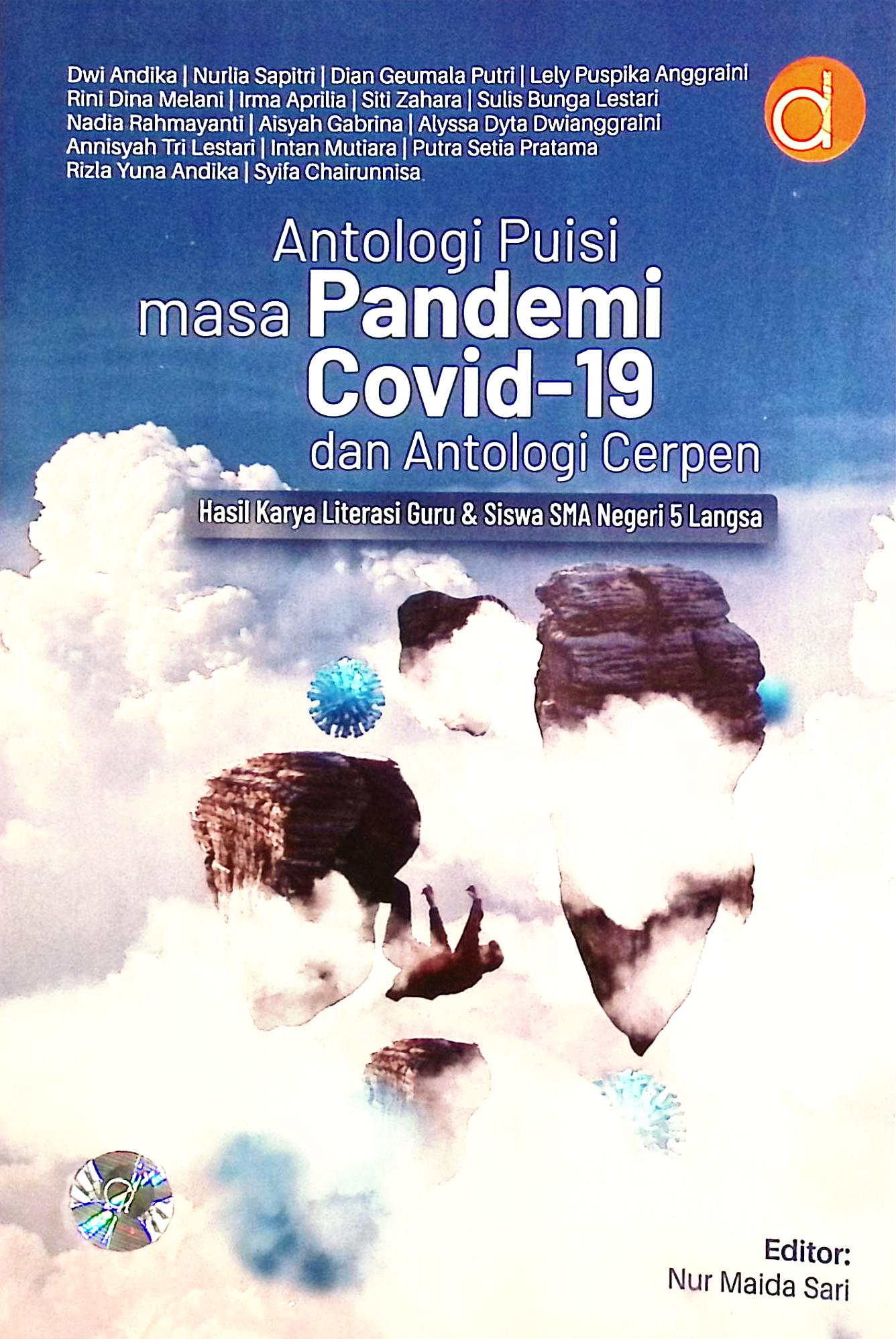 Cover Antologi puisi masa pandemi covid-19 dan antologi cerpen / Dwi Andika