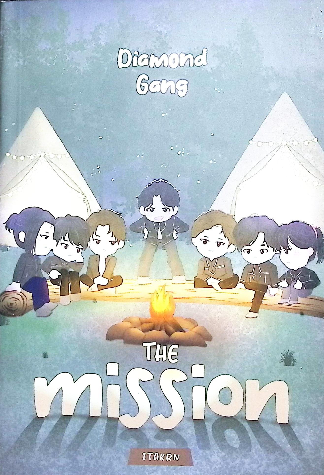 Cover Diamond gang the mission / Ita Krn; penyunting, Rifdah Jihan Azizah