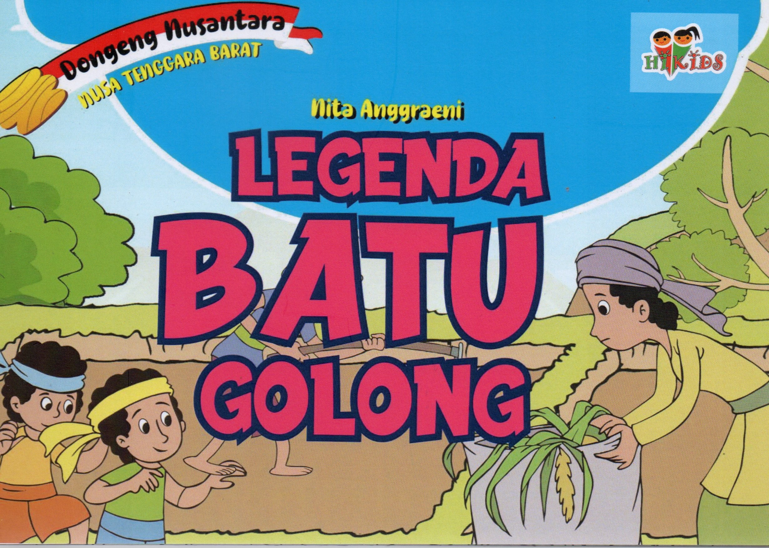 Cover Legenda batu golong / Nita Anggraeni