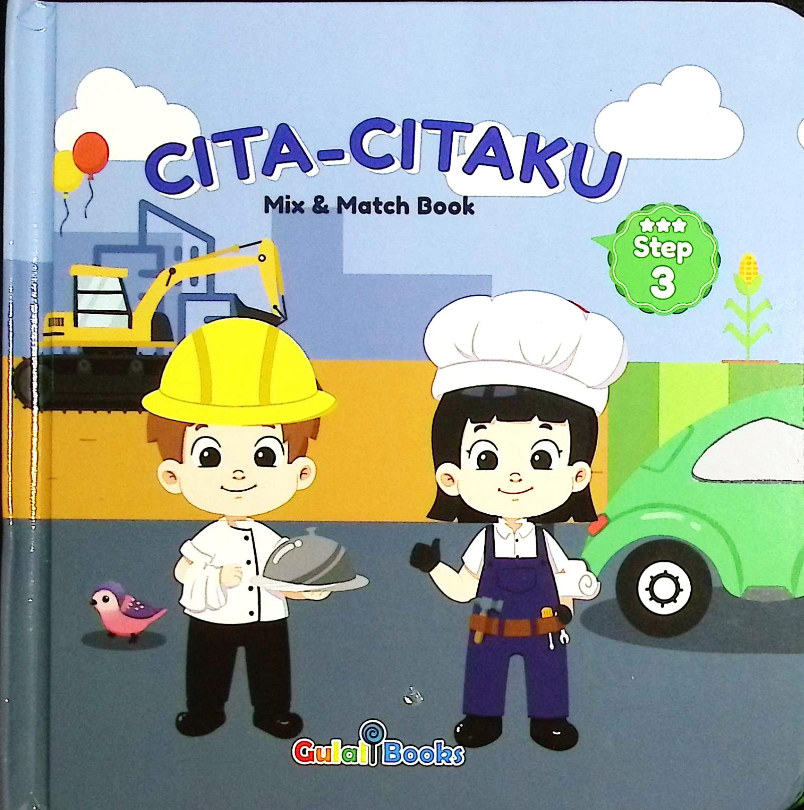 Cover Cita-citaku :  mix & match book step 3