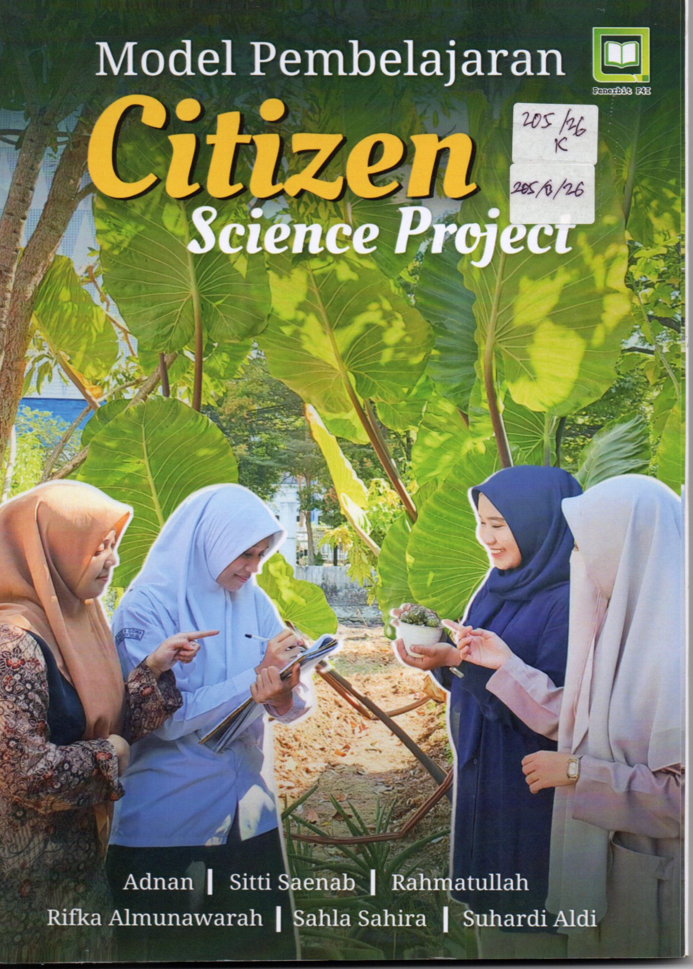 Cover Model Pembelajaran Citizen Science Project / Adnan. dkk