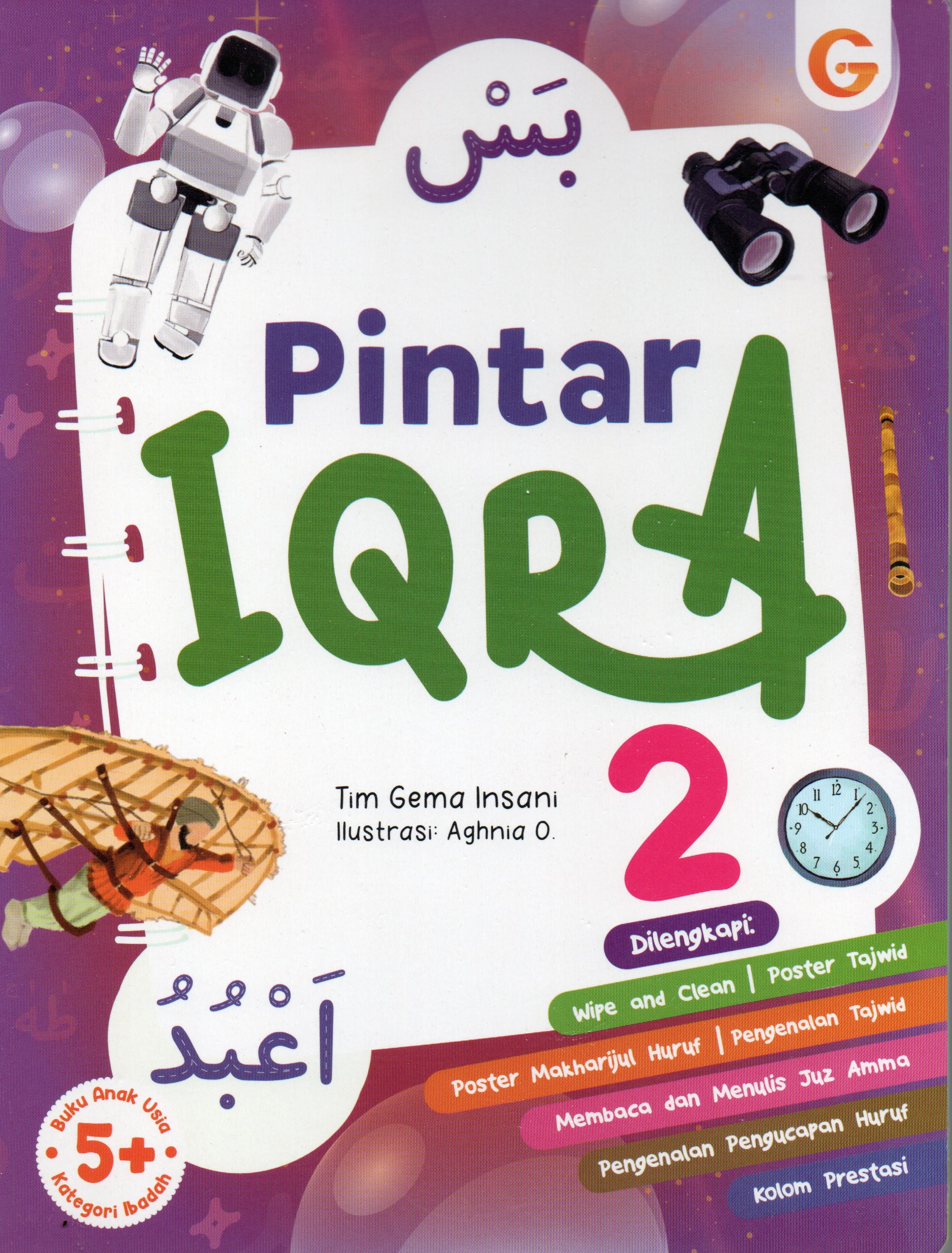 Cover Pintar Iqra 2 / Tim Gema Insani