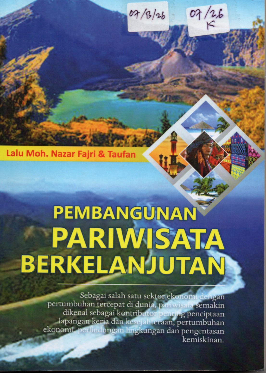 Cover Pembangunan Pariwisata Berkelanjutan / Lalu Moh. Nazar Fajri