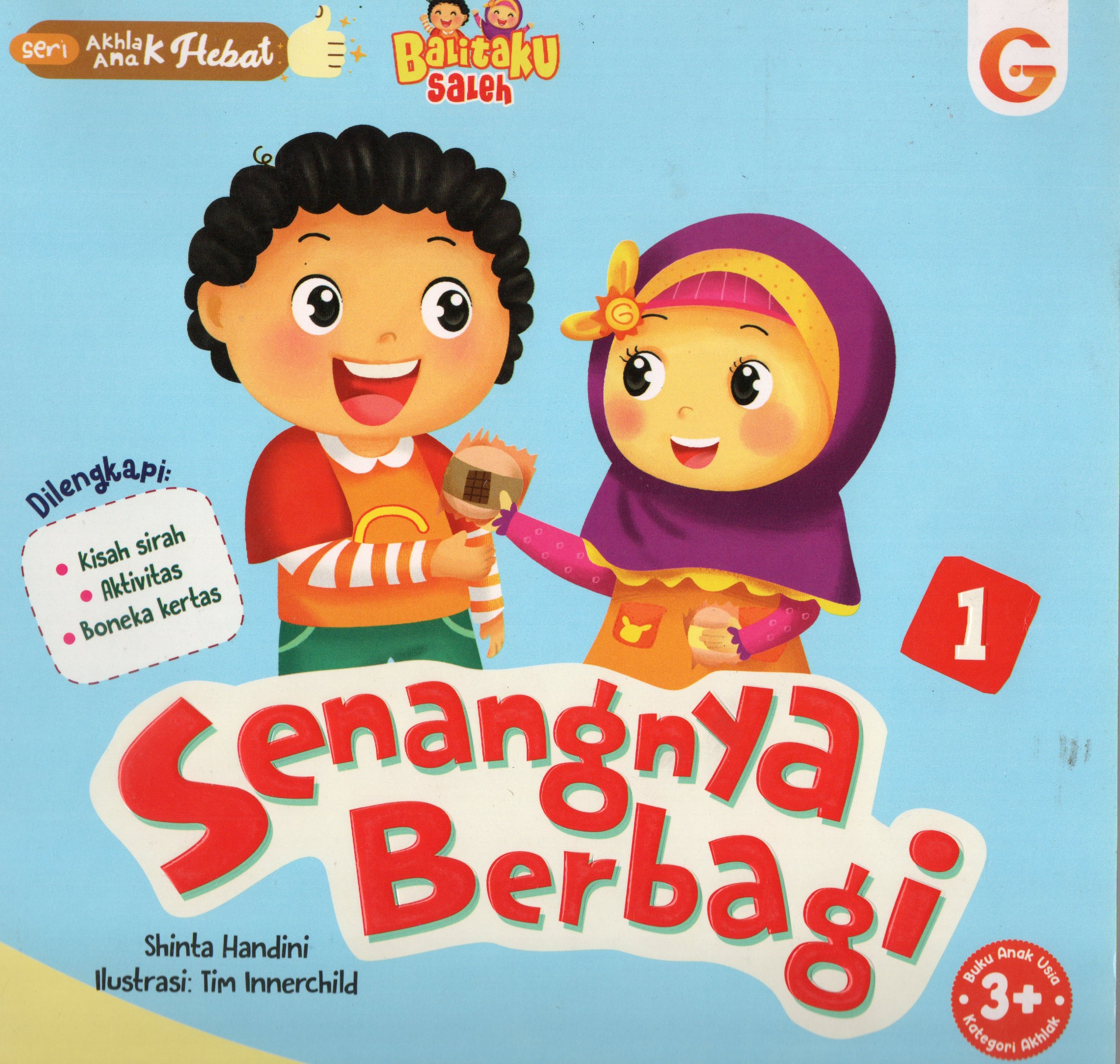 Cover Seri akhlak anak hebat (1 set, 5 jilid) / Shinta Handini