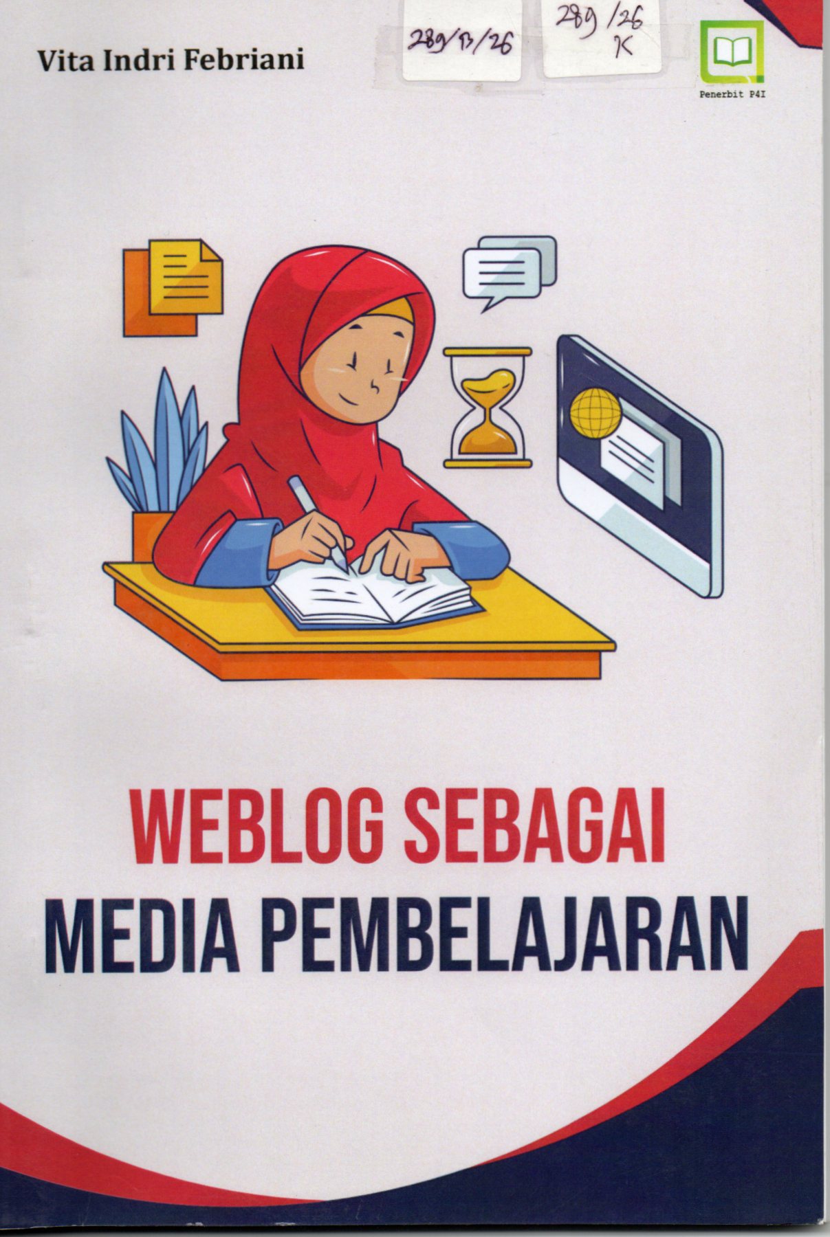 Cover Weblog Sebagai Media Pembelajaran / Vita Indri Febriani