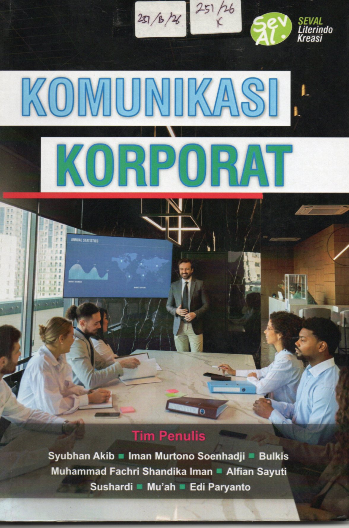 Cover Komunikasi Korporat / Syubhan Akib